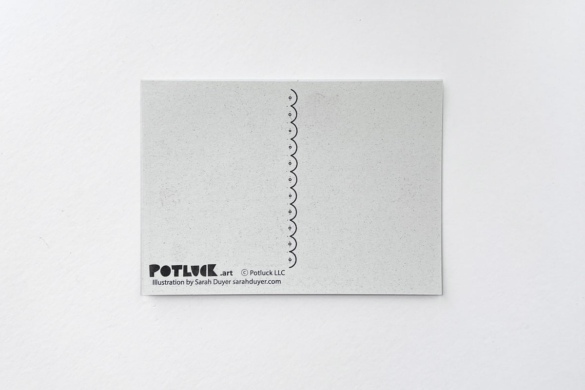 Potluck Postcard Print