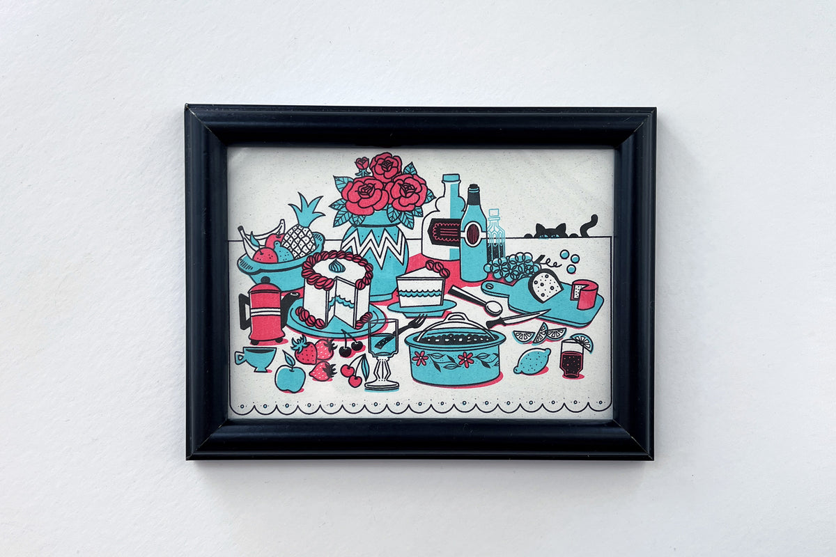 Potluck Postcard Print