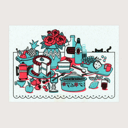 Potluck Recipe Card