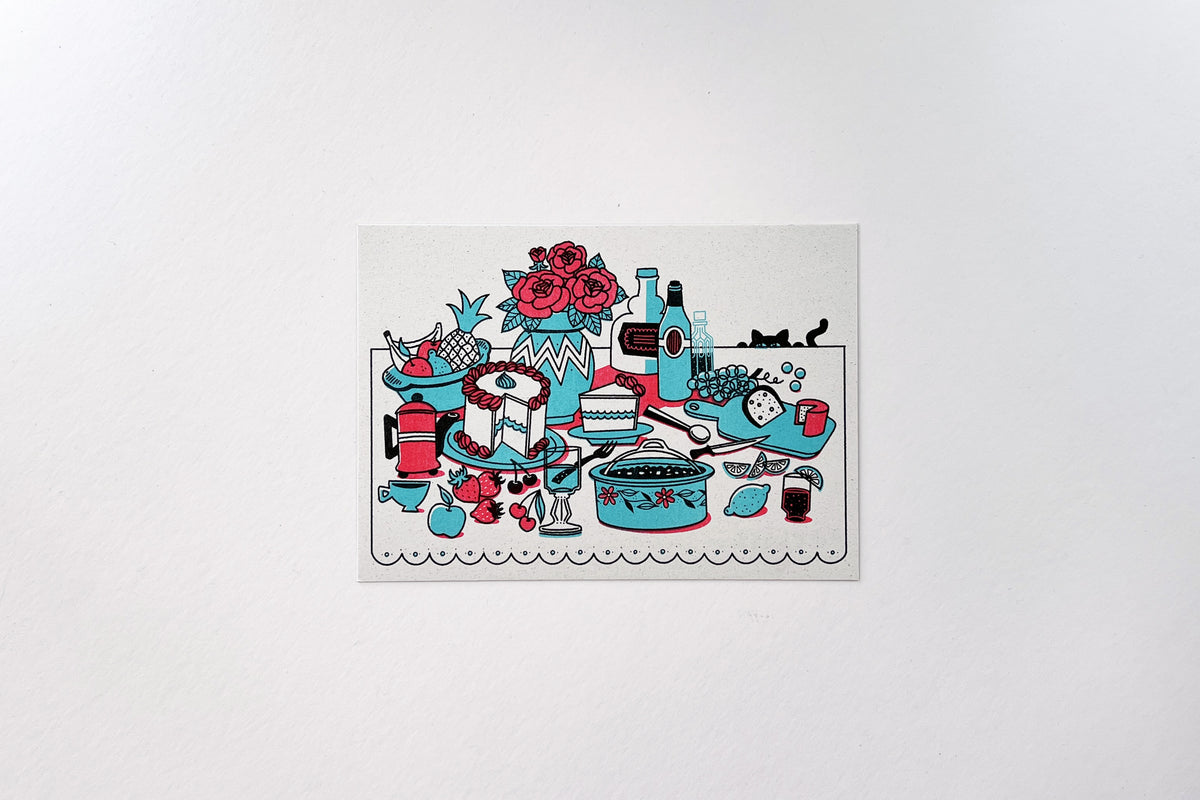 Potluck Recipe Card Set