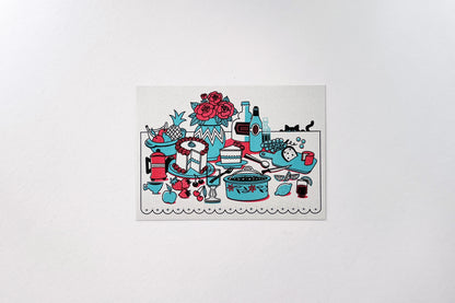 Potluck Recipe Card Set