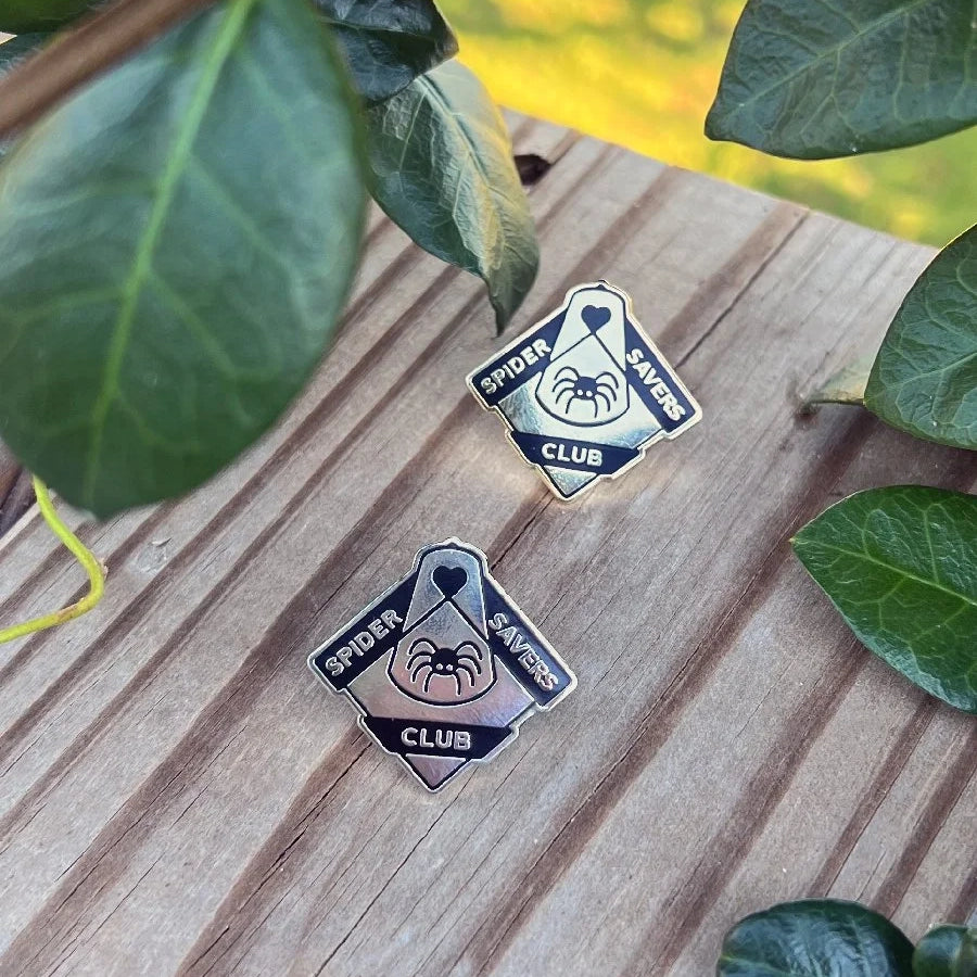 Spider Savers Club Pin