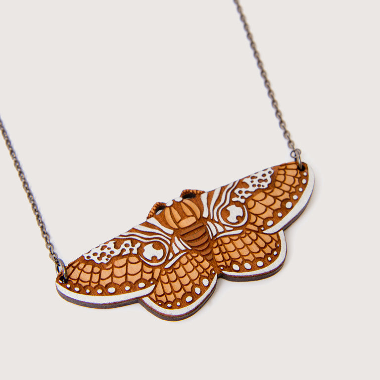 Moth Necklace