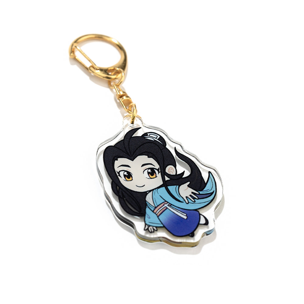 Angle view of Yizhi Charm side one.