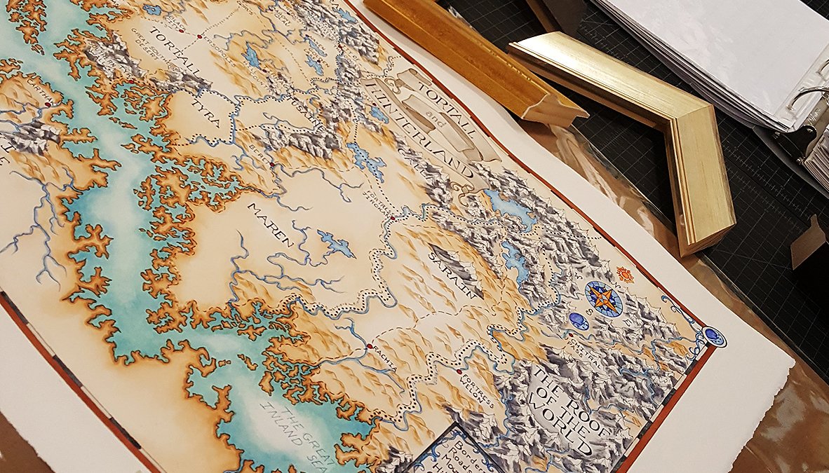 Tamora Pierce: Tortall Map